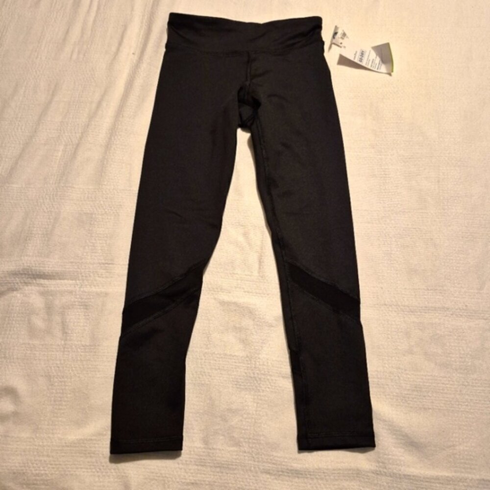 Old Navy Active girls size Small of 6/7 black  leggings, NWT